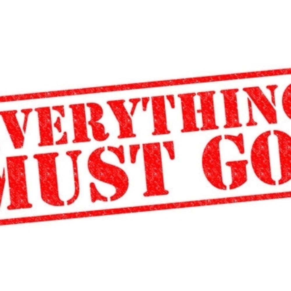 MOVING OUT SALE EVERYTHING MUST GO